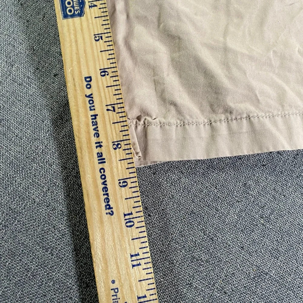 MDumas & Sons 9 Incher Khaki Shorts Mens Size 33 Casual Flat Front‎